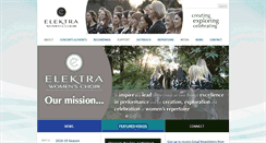 Desktop Screenshot of elektra.ca
