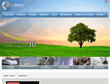 Tablet Screenshot of elektra.com.tr