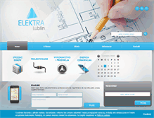 Tablet Screenshot of elektra.com.pl