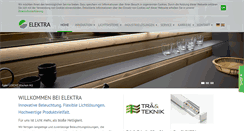 Desktop Screenshot of elektra.de